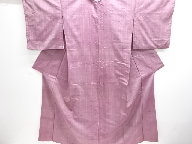 JAPANESE KIMONO / ANTIQUE KIMONO / SILK / FUSHI TSUMUGI